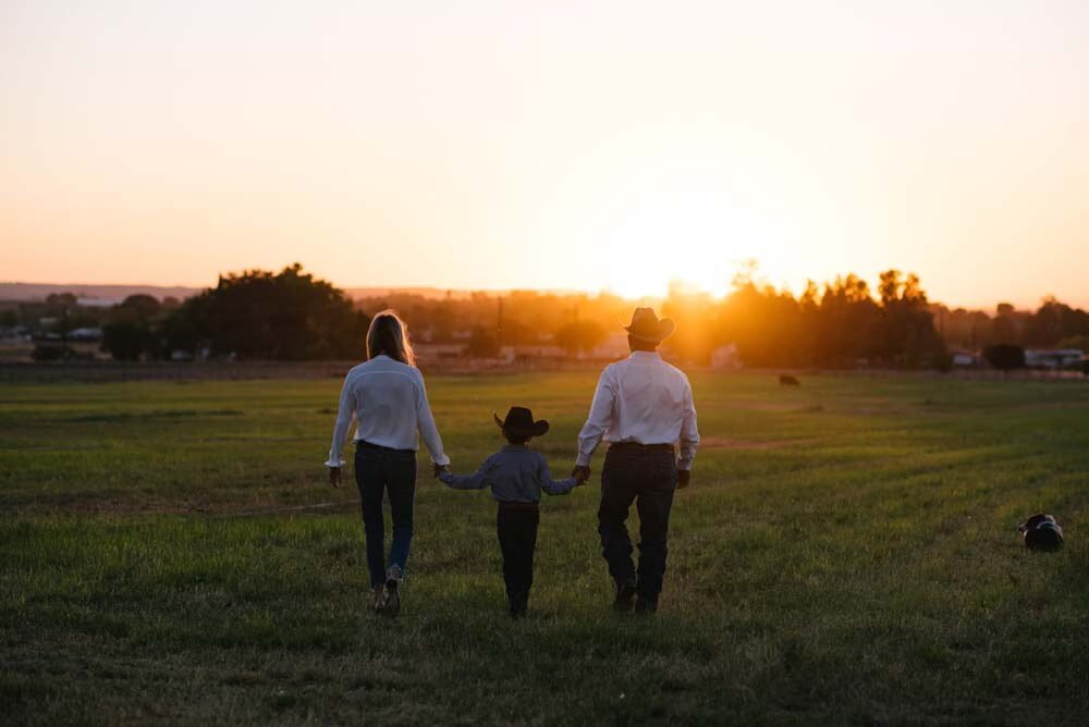 The Machado Family, Creston, CA